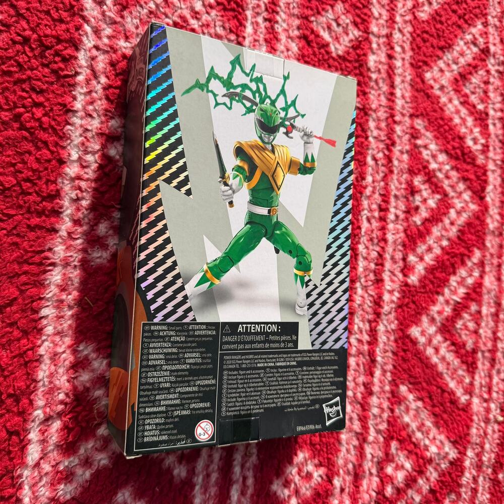 Power Rangers Lightning Collection Green Ranger Spectrum Edition NIB Glow Foil - Picture 4 of 4